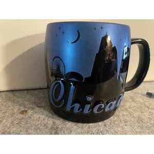 Large Americaware 2014 Chicago 22 ounce Iridescent Night Sky  Made In Thailand